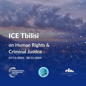 ICE Tbilisi on Human Rights and Criminal Justice